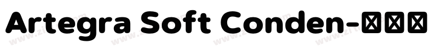Artegra Soft Conden字体转换